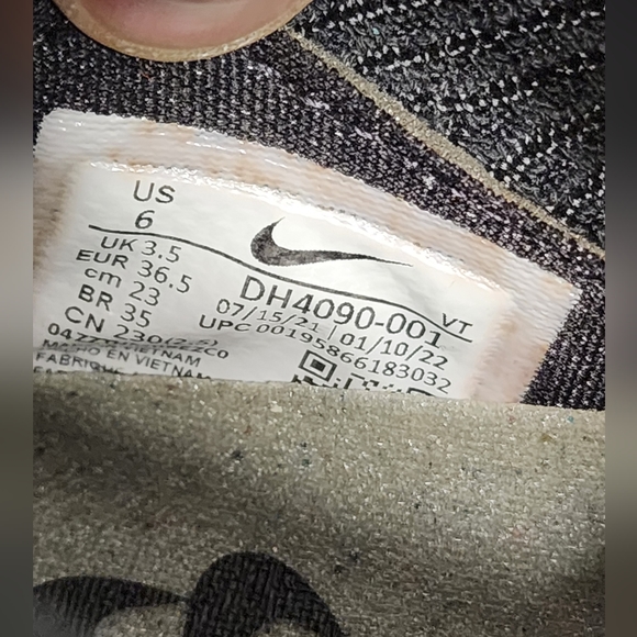 Women Nike Air Vapormax 2021 Flyknit Black Leopard Sneakers DH4090 001 Size 6 - Picture 13 of 15